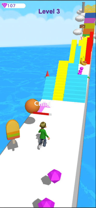 Game Screenshot 4 - Baby in level 3 with Chinese elements